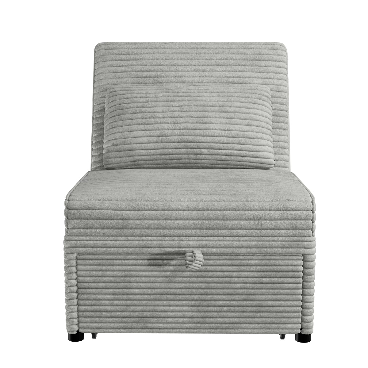 The Corwin Ash Convertible Sofa - view 4