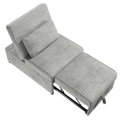 The Corwin Ash Convertible Sofa - view 6