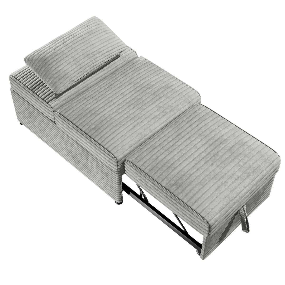 The Corwin Ash Convertible Sofa - view 7