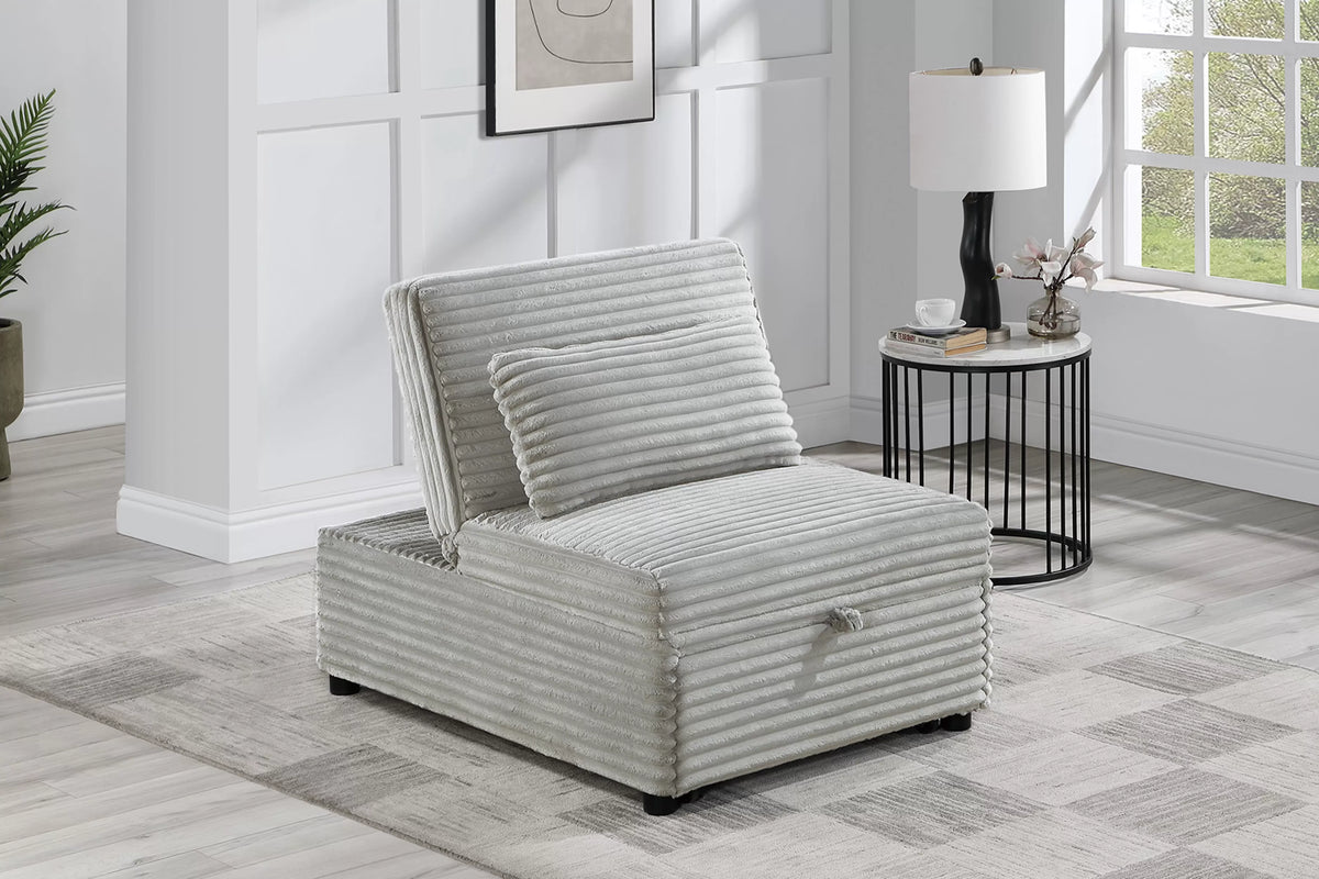 The Corwin Ash Convertible Sofa