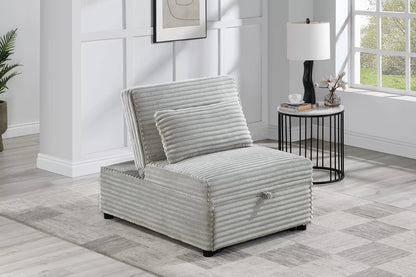 The Corwin Ash Convertible Sofa