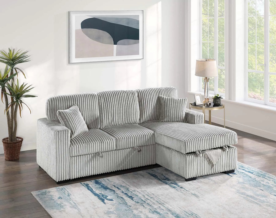 Seccional Osgood Convertible Extraíble con Cama – 2 Piezas