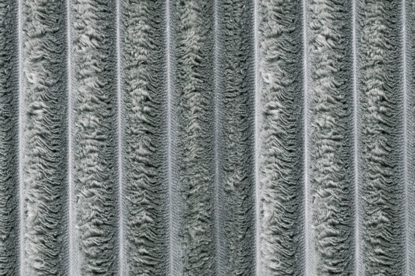 3-Piece Convertible Sectional Sofa with Dual Chaise Storage and Sleeper – Smoke Corduroy F8557