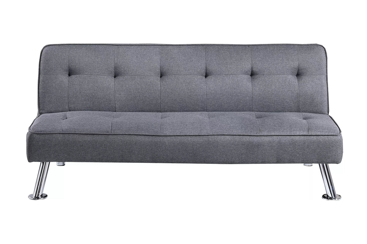 The Jenson Blue Gray Convertible Sofa - view 3