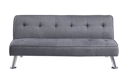 The Jenson Blue Gray Convertible Sofa - view 3