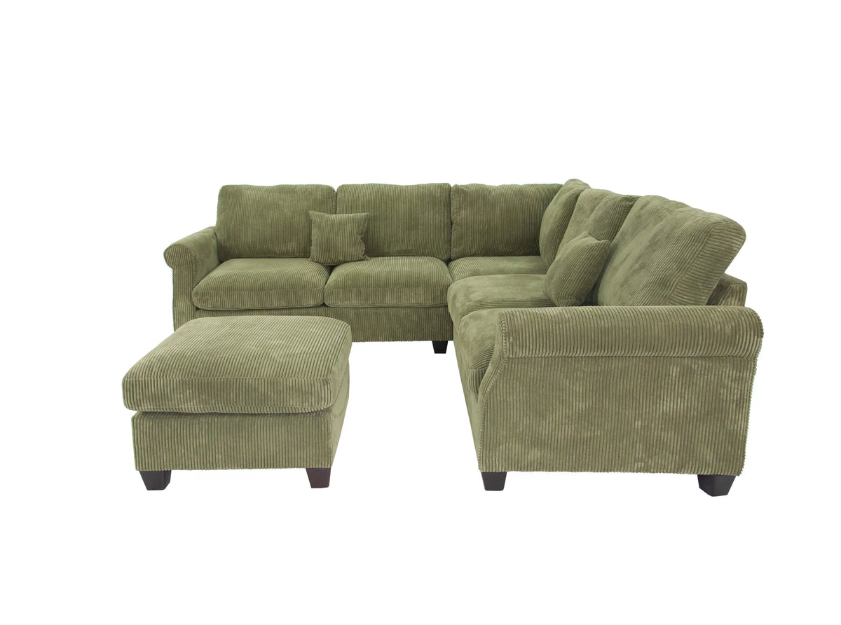 The Belford Sage Sectional – 4 Piece - view 2