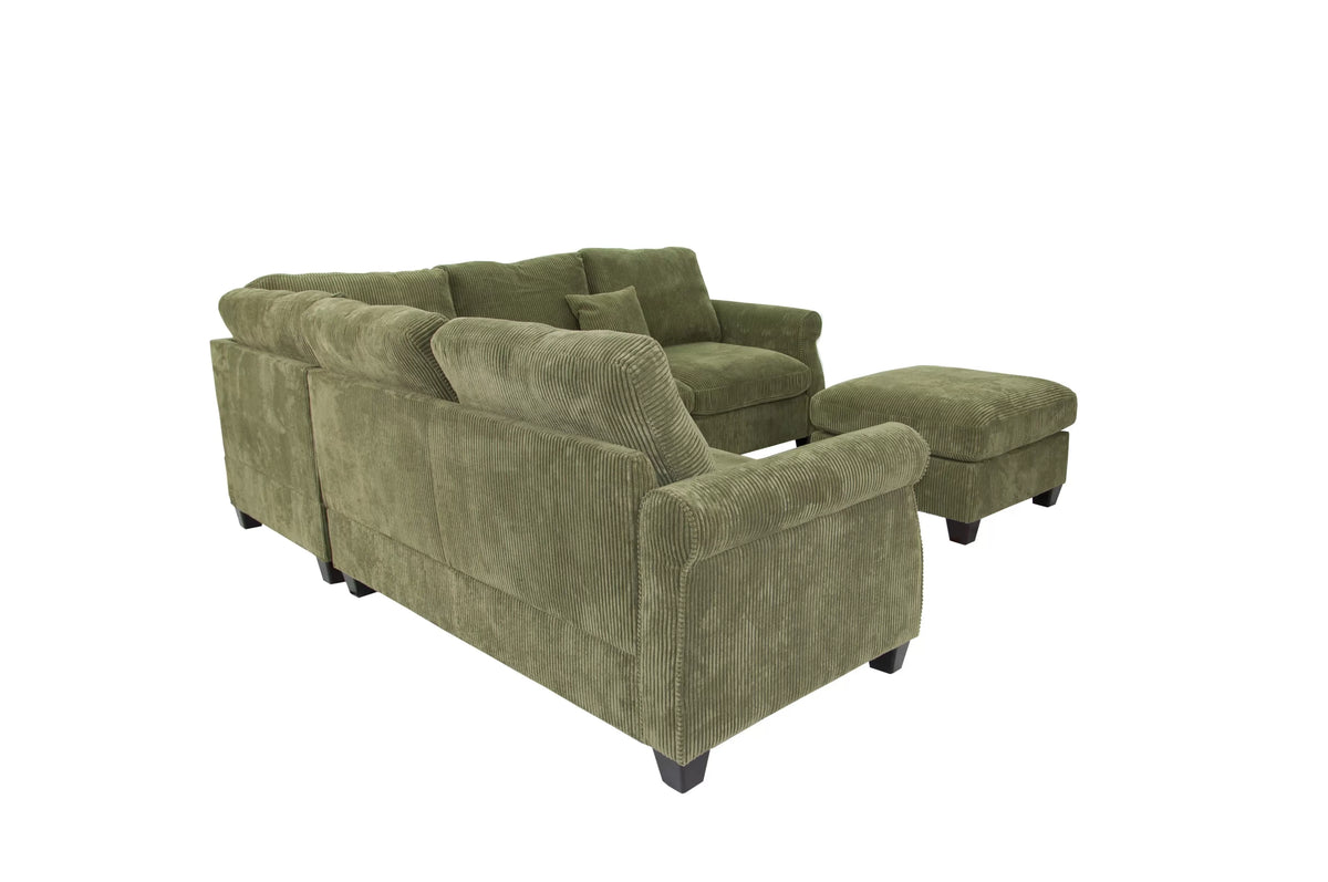 The Belford Sage Sectional – 4 Piece - view 4