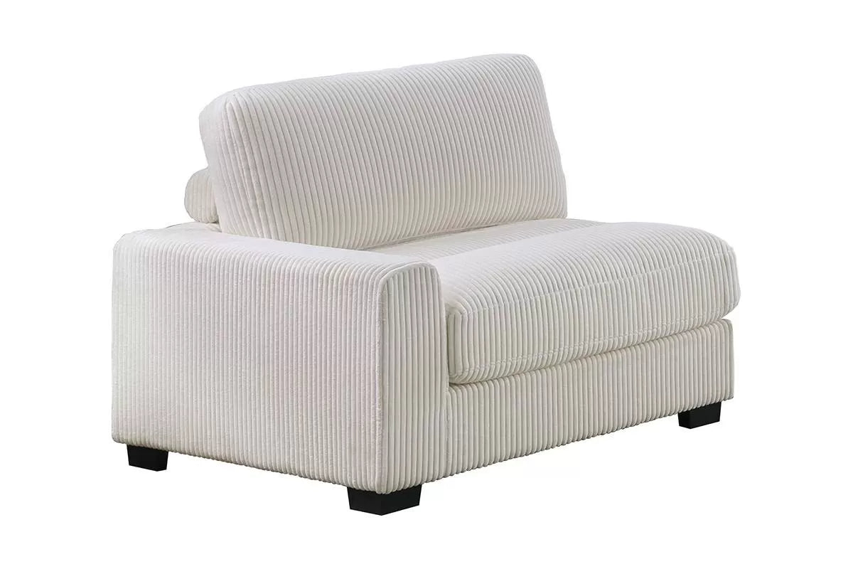 Summit beige left arm chair individual piece
