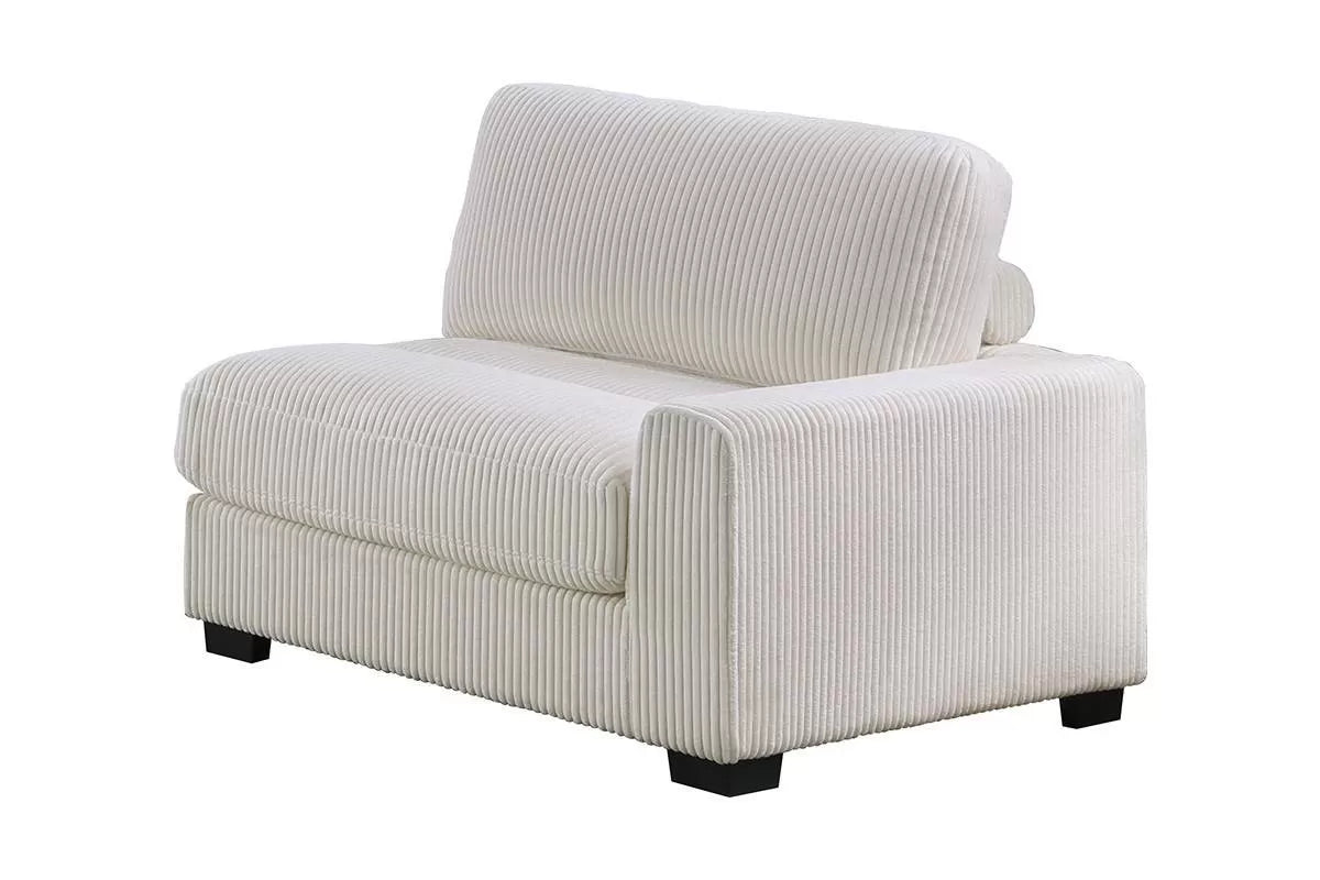 Summit beige right arm chair individual piece