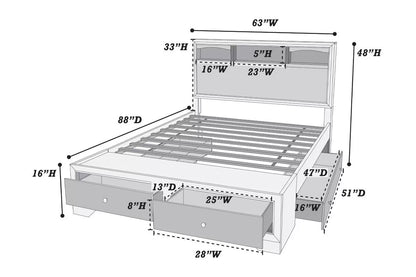 The Booker Queen 5-Piece Bedroom Set