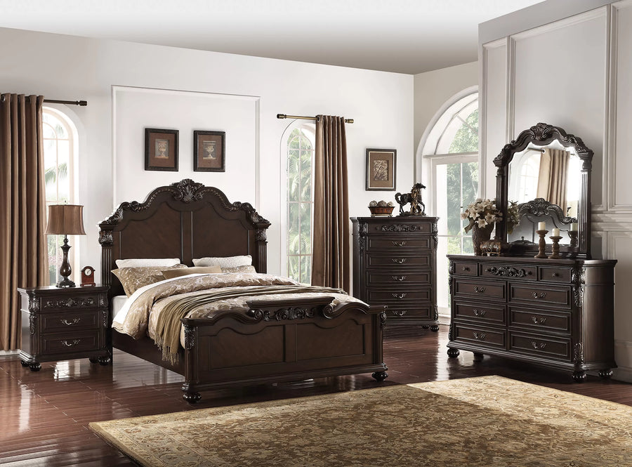 The Majestic Eastern King 5-Piece Bedroom Set