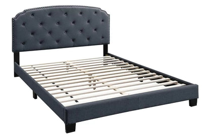 The Stanton Charcoal Polyfiber Full Bed Frame, Nightstand & Chest – 3 Piece - view 2