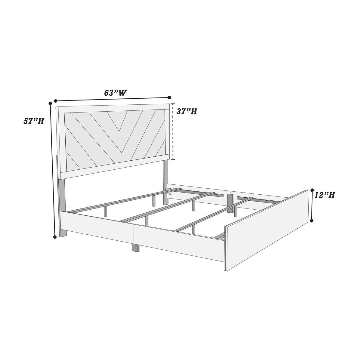 The Bronson Queen 5-Piece Bedroom Set