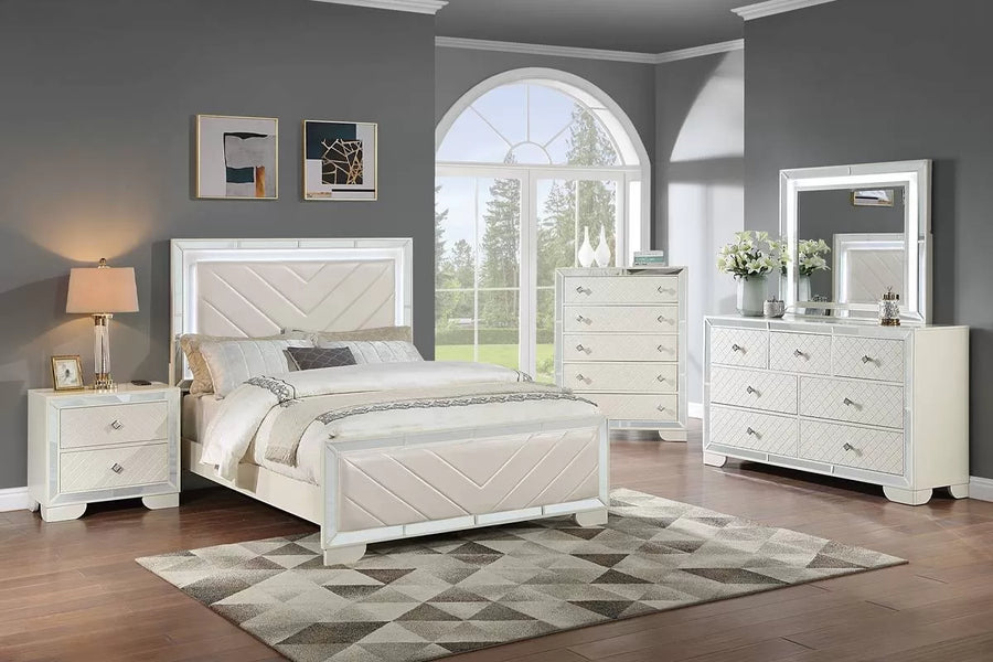 The Pearl Queen 5-Piece Bedroom Set