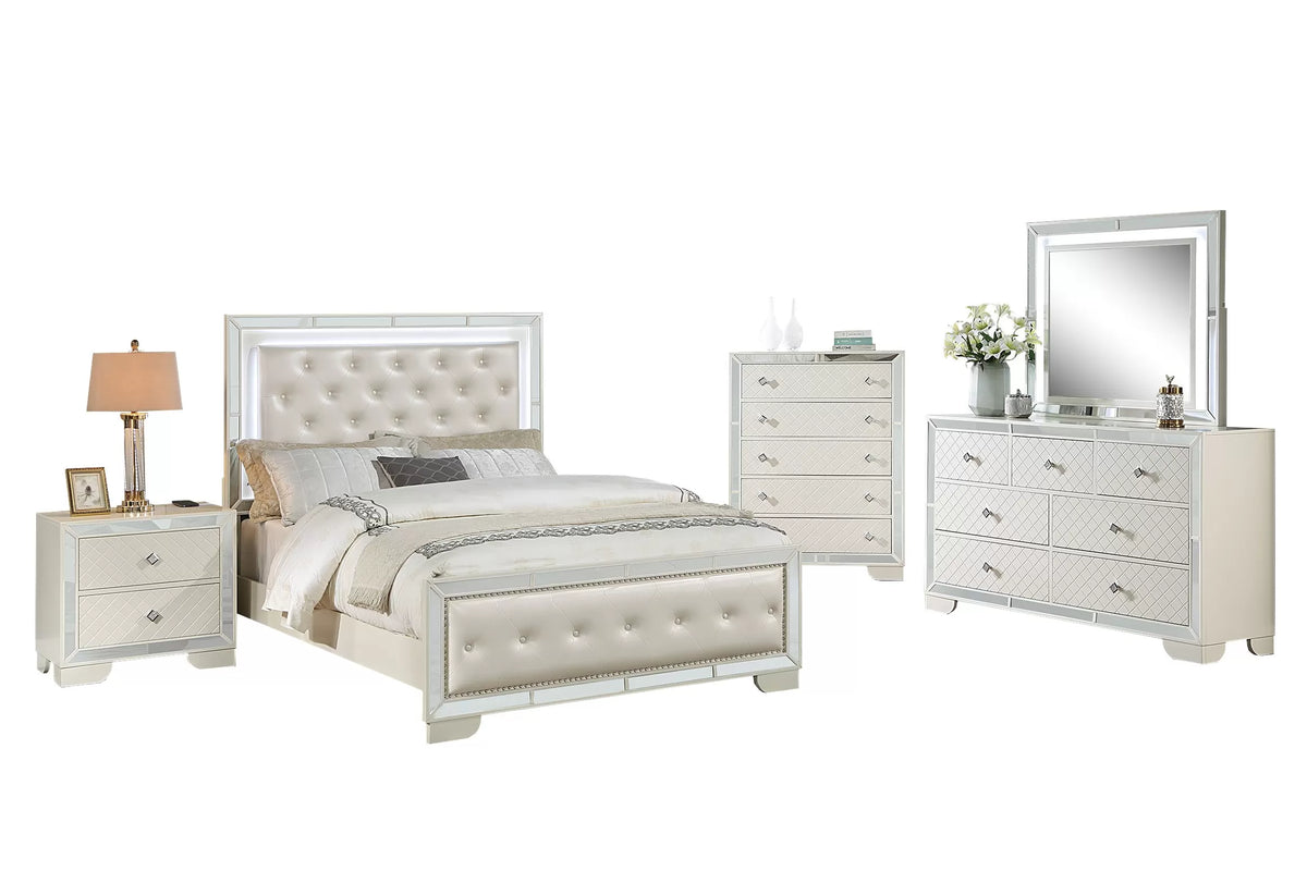 The Chantilly Eastern King 5-Piece Bedroom Set
