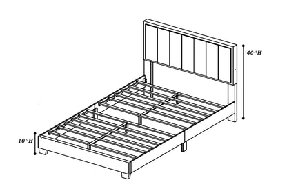 The Halo Full 5-Piece Bedroom Set