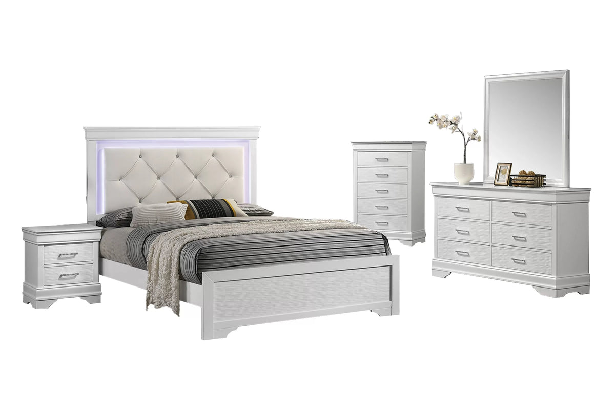 The Opal Queen 5-Piece Bedroom Set