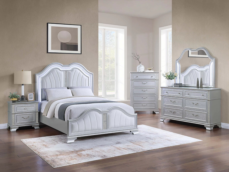 The Marina Eastern King LED Bed