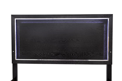 The Beacon Queen LED Bed with Charging Station