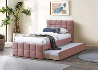 Cama Nido Tinsley Full Rosa de Lino