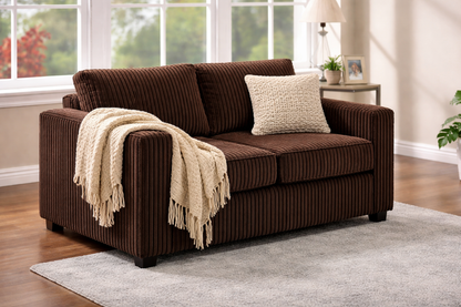 The Haven Coffee Brown Sofa Set – 2 Piece