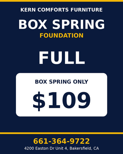 Box Spring Only - Full - view 2