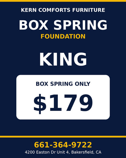 Box Spring Only - King - view 2