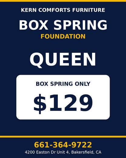 Box Spring Only - Queen - view 2