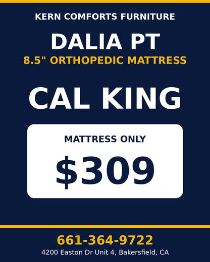 Dalia PT 8.5" Orthopedic Mattress - Cal King - view 2
