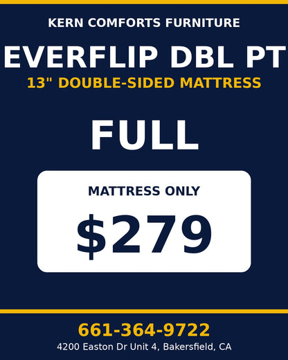 EverFlip DBL PT 13" Double-Sided Mattress - Full - view 2