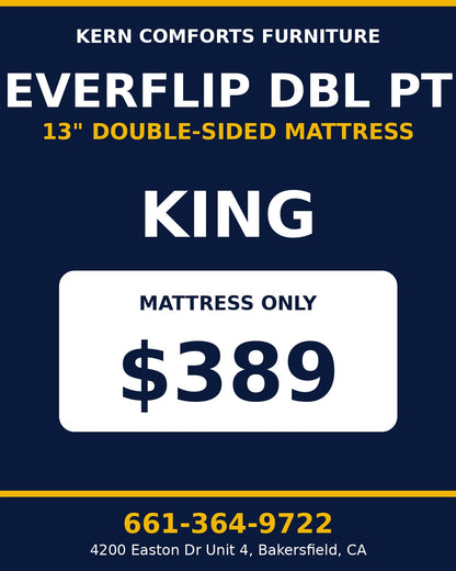 EverFlip DBL PT 13" Double-Sided Mattress - King - view 2