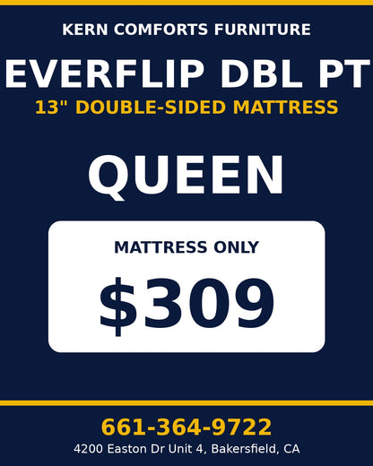 EverFlip DBL PT 13" Double-Sided Mattress - Queen - view 2