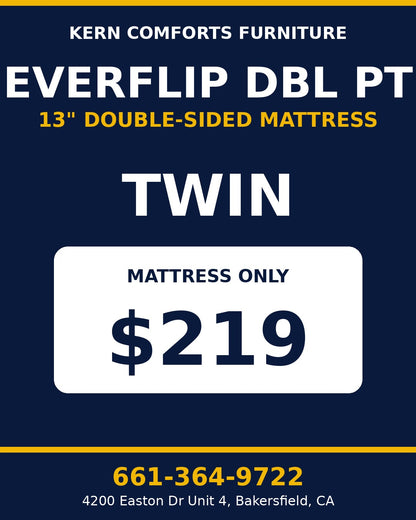 EverFlip DBL PT 13" Double-Sided Mattress - Twin - view 2